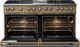 Viking® 5 Series 60" Golden Hour Pro Style Dual Fuel (LP) Range with Brushed Brass Trim-1