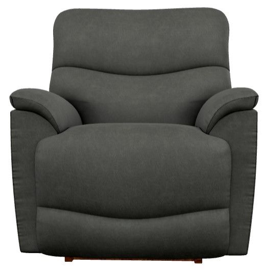 La-Z-Boy® Trouper Ink Power Rocking Recliner with Headrest and Lumbar-1