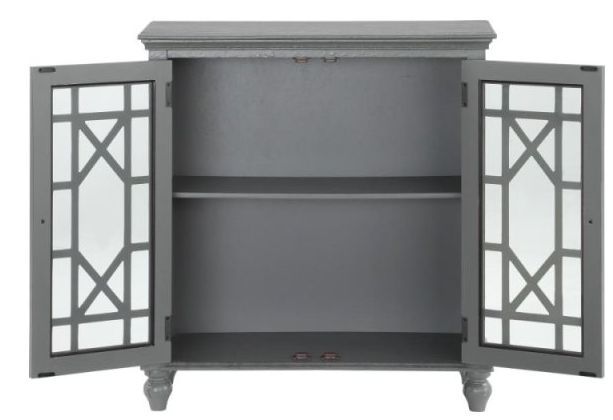 Mazin Furniture Eliza Antique Gray Accent Chest-3