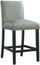 Elements International Meridian Black/Gray Counter Side Chair-0