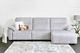 Elran Customizable Rowan 3-Piece Manual Reclining Right-Arm Facing Sectional and Chaise-1
