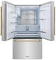 ZLINE Autograph Edition 36" 28.9 Cu. Ft. Stainless Steel Freestanding French Door Refrigerator with Dual Ice Maker and Polished Gold Traditional Handle-3
