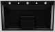Vent-A-Hood® Designer Series 42" Black Wall Mounted Range Hood-1