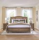 aspenhome® Oxford Tan King Sleigh Bed-2