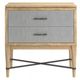 A.R.T. Furniture® Loft Natural Maple Fabric Nightstand-2