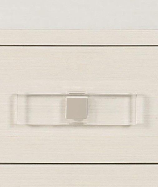 Bernhardt Axiom Linear White Nightstand-1