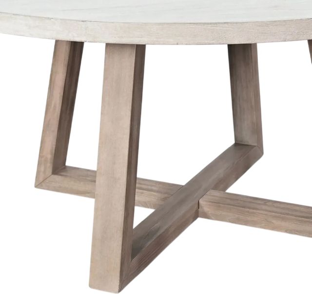 Sunny Designs™ Rowan Wheat Dining Table with Pavestone Base-3