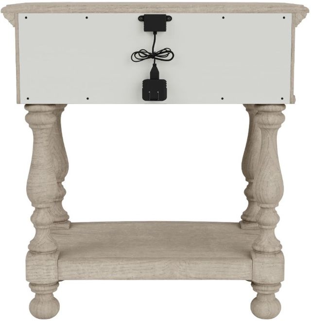 Riverside Furniture Kensington Vintage Linen 1-Drawer Nightstand-3