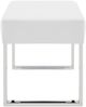 Armen Living Amanda White Bench-4