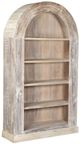 Classic Home Alta Antique White Arch Bookcase-0