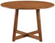Coaster® Dinah Walnut Round Dining Table-1