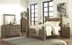 Signature Design by Ashley® Trinell Rustic Brown King Poster Bed-2