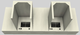 Vent-A-Hood® 60" Biscuit Contemporary Wall Mounted Range Hood-2