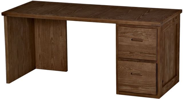 Crate Designs™ Furniture Brindle Lacquer Top Desk-0