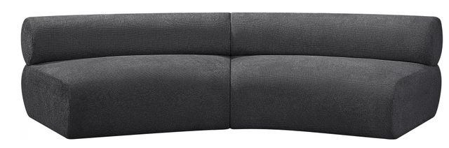 Meridian Furniture Bale 2-Piece Gray Modular Sectional-1