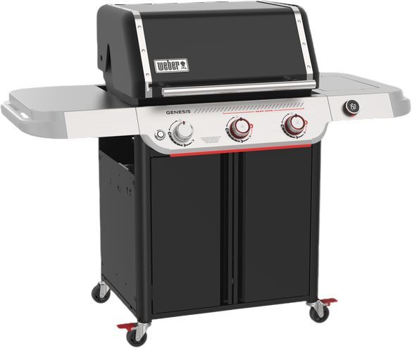 Weber® Genesis® EX-325W 3-Burner Black Smart Freestanding Liquid Propane Grill-2