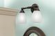 Moen® Brantford™ Oil Rubbed Bronze Two Globe Bath Light-1