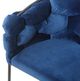 VIG Furniture Modrest Debra Black/Blue Dining Chair-3