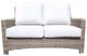 CabanaCoast® Customizable Riverside SolWeave® Wicker Outdoor Loveseat-1