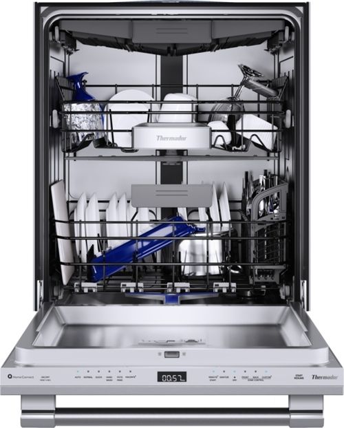 Thermador® Sapphire® 24" Stainless Steel Top Control Built-In Dishwasher-1