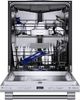 Thermador® Sapphire® 24" Stainless Steel Top Control Built-In Dishwasher-1