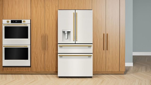 KitchenAid® 1.1 Cu. Ft. Porcelain White Over the Range Microwave with Flush Built-In Design-4
