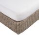 Flexsteel® Outdoor Vista Ivory/Warm Gray Ottoman-4