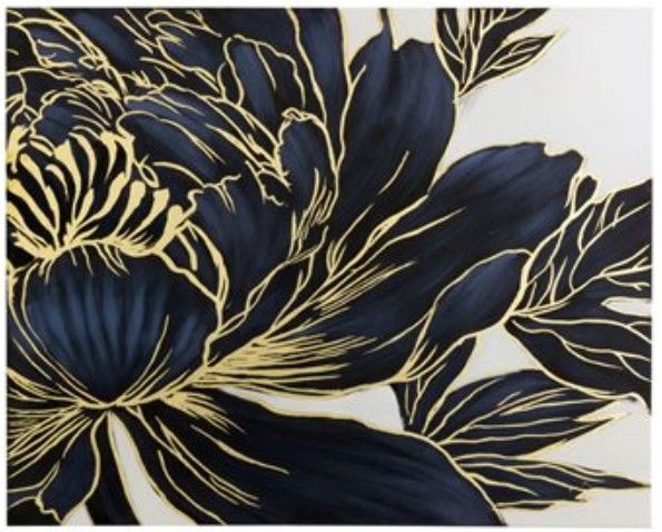 YHD Royal Bloom I Canvas-0
