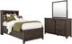 Liberty Furniture Thornwood Hills 3-Piece Rock Beaten Brown Twin Youth Bookcase Bedroom Set-0