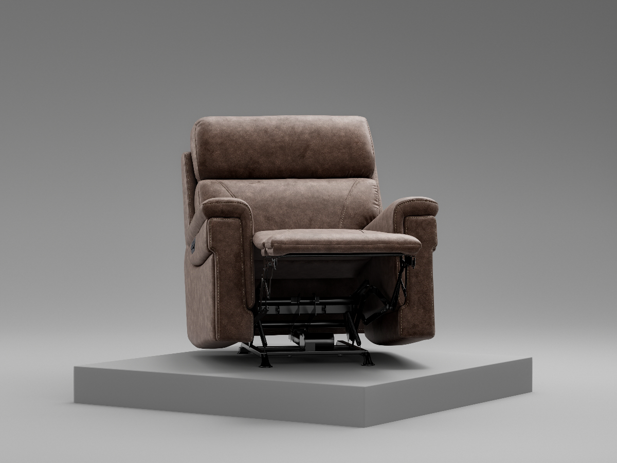 Arula Mink Rocker Recliner | Bob Mills Furniture