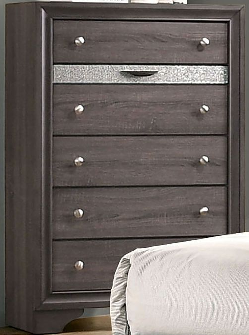 Furniture of America® Chrissy Gray Chest-0