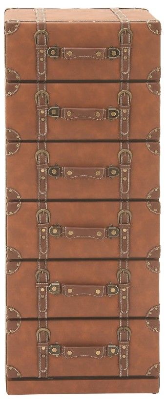 Deco Marche Brown Accent Cabinet-0