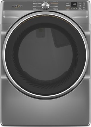 Whirlpool® 6 Series 7.4 Cu. Ft. Core Silver Front Load Electric Dryer 