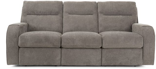 Decor-Rest® Furniture LTD M844 Brown Double Reclining Sofa-1