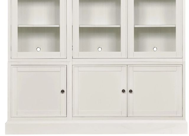 Hammary® Structures White Triple Display Unit-1