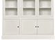 Hammary® Structures White Triple Display Unit-1