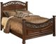 Signature Design by Ashley® Leahlyn 5-Piece Warm Brown King Panel Bed Set-1
