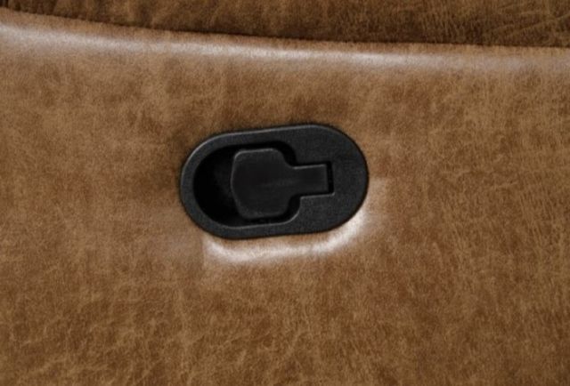 Furniture of America® Ezekius Brown Manual Reclining Loveseat-3