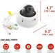 IC Realtime® White 8MP Indoor/Outdoor Vandal Dome Camera-5