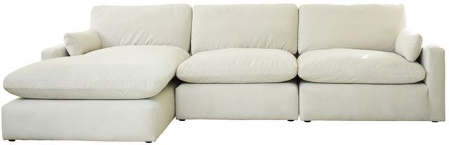 Signature Design by Ashley® Sophie 3-Piece Ivory Left-Arm Facing Sectional and Chaise-0