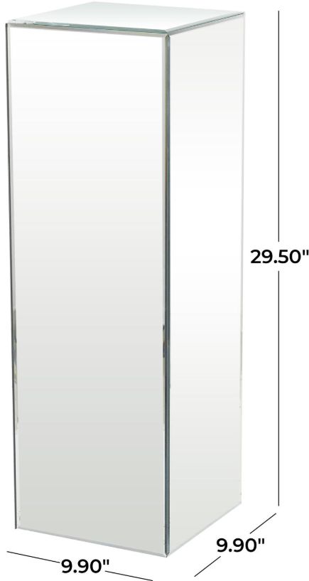 Deco Marche U Select Silver 30" Accent Table-3