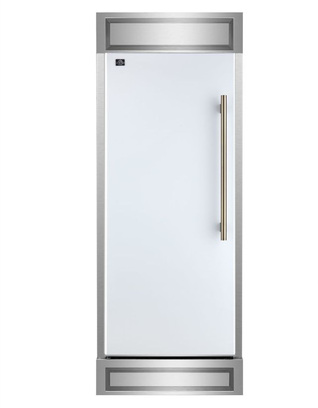 FORNO® Maderno Series Espresso 28" 13.6 Cu. Ft. White Built-In Column Refrigerator -0
