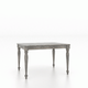 Canadel Customizable Gourmet 48" VA Turnip Foot Dining Table -4