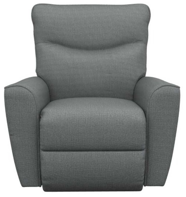La-Z-Boy® Belmont Graphite Power Rocking Recliner with Headrest-1