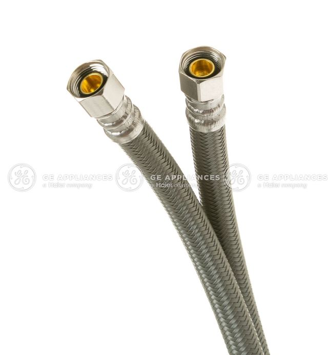 GE® 6' Braided Dishwasher Install Hose -1
