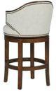 Fairfield® Customizable Pelle Provisions Gimlet Swivel Bar Stool-3