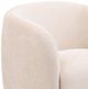 Dovetail Furniture Neva Niagara Cream Swivel Chair-4