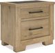 Signature Design by Ashley® Galliden Light Brown Nightstand-0