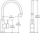 Elkay Allure Satin Stainless Steel Single Hole Kitchen Faucet-4