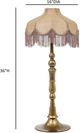 TOV Furniture Buchanan Brass Jute Fringed Scalloped Table Lamp-2